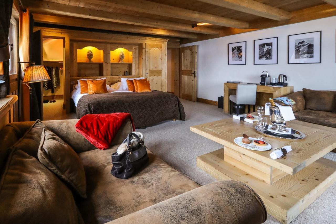 Fer A Cheval Hotel Megève Exterior foto