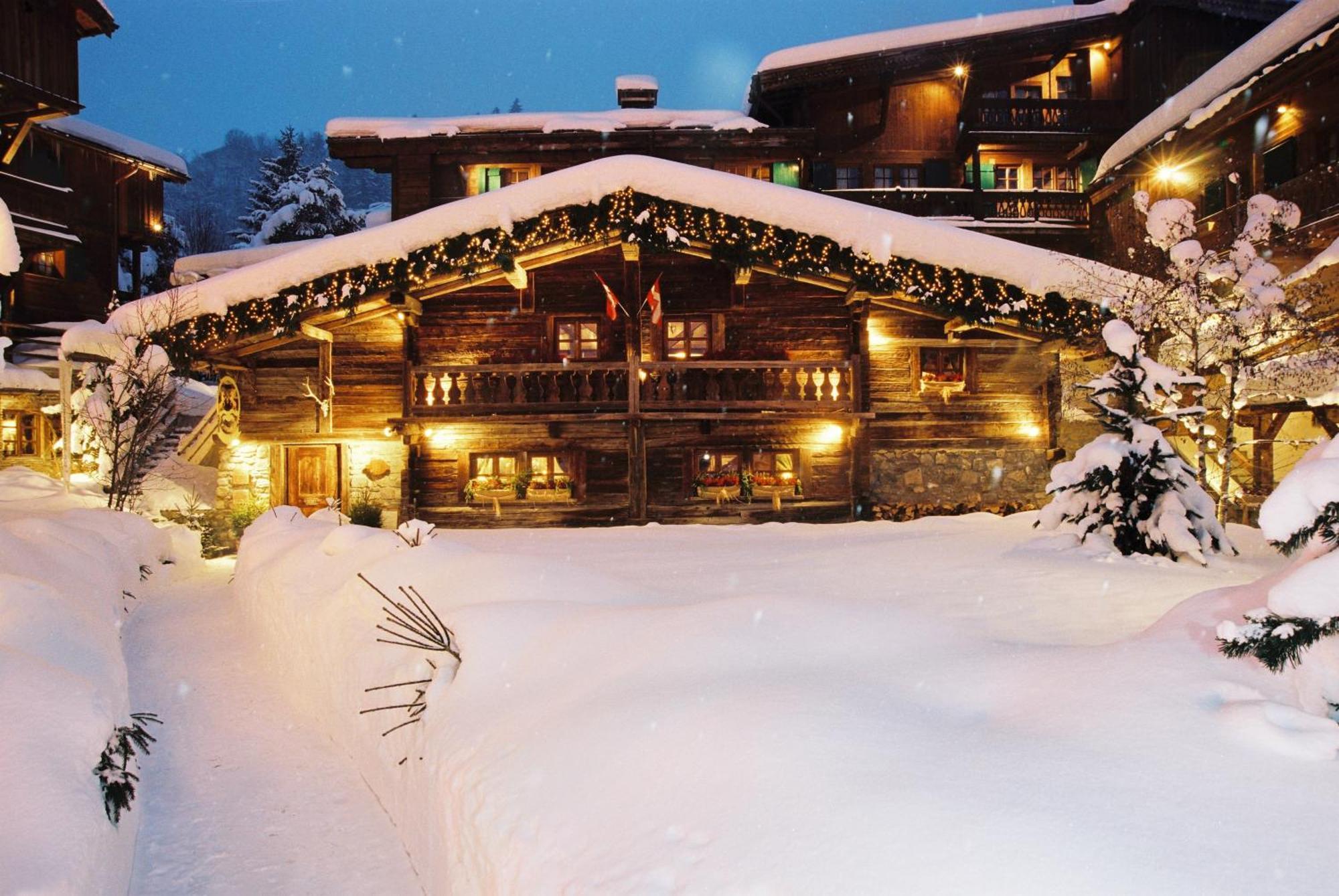 Fer A Cheval Hotel Megève Exterior foto