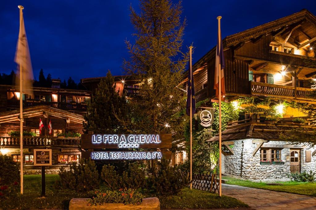Fer A Cheval Hotel Megève Exterior foto