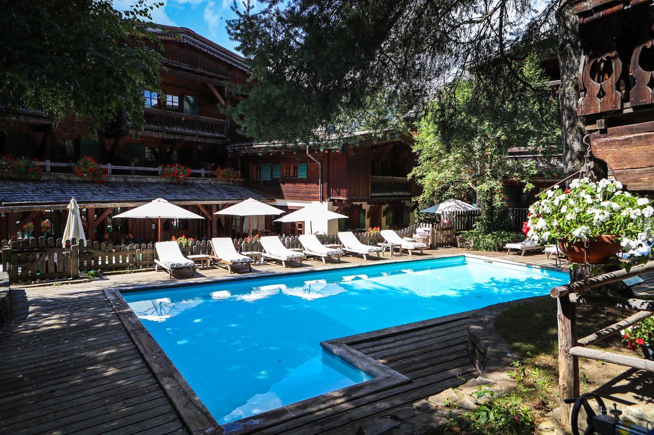 Fer A Cheval Hotel Megève Exterior foto
