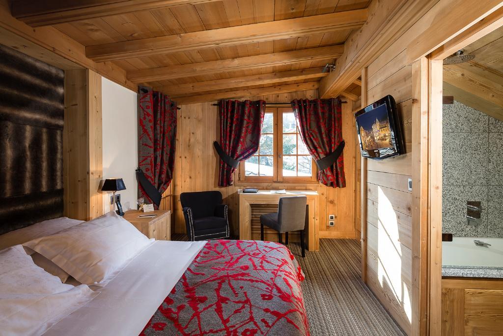 Fer A Cheval Hotel Megève Exterior foto